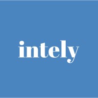 intely logo, intely contact details