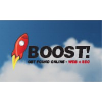 BOOST! SEO + Web logo, BOOST! SEO + Web contact details