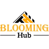 The Blooming Hub logo, The Blooming Hub contact details