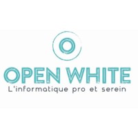 OPEN WHITE logo, OPEN WHITE contact details