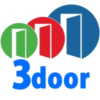 3door logo, 3door contact details