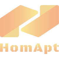 HomApt logo, HomApt contact details