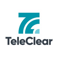 TeleClear logo, TeleClear contact details