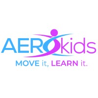 AEROkids logo, AEROkids contact details