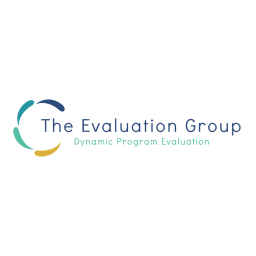 The Evaluation Group logo, The Evaluation Group contact details