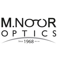 M Nour Optics logo, M Nour Optics contact details