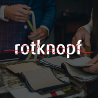 rotknopf logo, rotknopf contact details