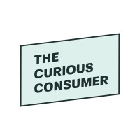 The Curious Consumer logo, The Curious Consumer contact details