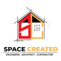 Space Created logo, Space Created contact details