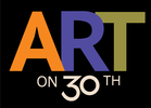 Art on 30th logo, Art on 30th contact details