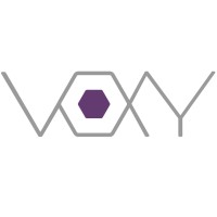 VOXY logo, VOXY contact details