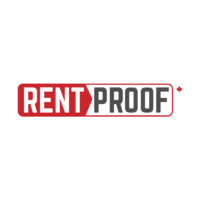 RentProof logo, RentProof contact details