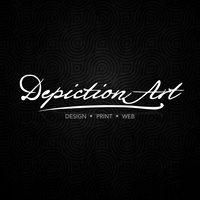 Depiction Art logo, Depiction Art contact details