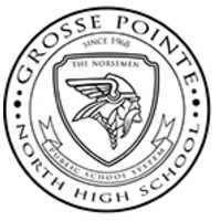 Grosse Pointe North High School logo, Grosse Pointe North High School contact details