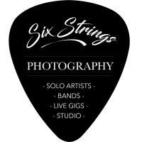 Six Strings Photography logo, Six Strings Photography contact details