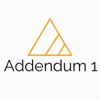 Addendum 1 logo, Addendum 1 contact details