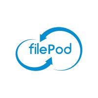 filePod logo, filePod contact details