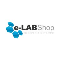 e-LABShop logo, e-LABShop contact details