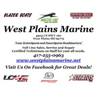 West Plains Marine logo, West Plains Marine contact details