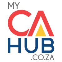 myCAhub™ logo, myCAhub™ contact details