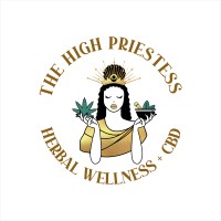 The High Priestess Herbal Wellness + CBD logo, The High Priestess Herbal Wellness + CBD contact details