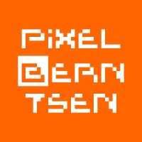 PixelBerntsen logo, PixelBerntsen contact details