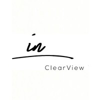 In ClearView logo, In ClearView contact details