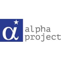 The Alpha Project logo, The Alpha Project contact details