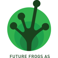 FutureFrogs AS logo, FutureFrogs AS contact details