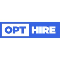 OPT HIRE logo, OPT HIRE contact details