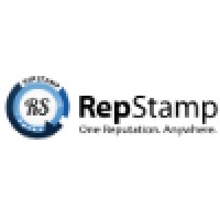 RepStamp logo, RepStamp contact details