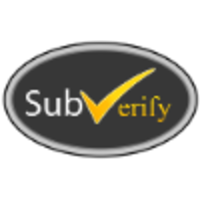 SubVerify logo, SubVerify contact details