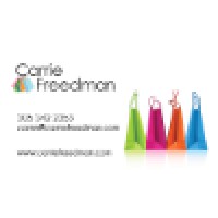 CarrieFreedman.com logo, CarrieFreedman.com contact details