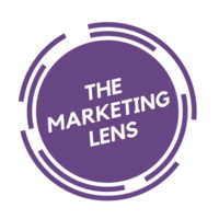 The Marketing Lens logo, The Marketing Lens contact details