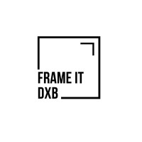 Frame It DXB logo, Frame It DXB contact details