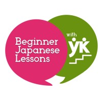 Beginners Japanese with YK logo, Beginners Japanese with YK contact details