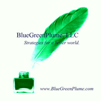 Blue Green Plume logo, Blue Green Plume contact details