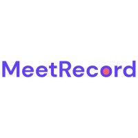 MeetRecord logo, MeetRecord contact details