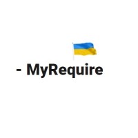 MyRequire logo, MyRequire contact details