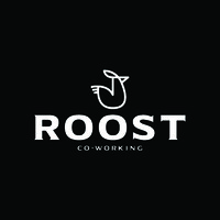 Roost co-working logo, Roost co-working contact details