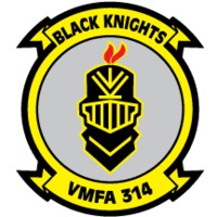 VMFA-314 Black Knights logo, VMFA-314 Black Knights contact details