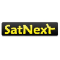 SatNext logo, SatNext contact details