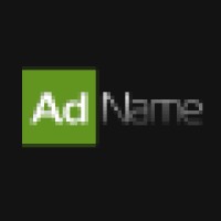 AdName logo, AdName contact details