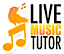 LiveMusicTutor.com logo, LiveMusicTutor.com contact details