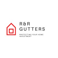 R&R Gutters logo, R&R Gutters contact details