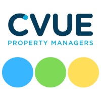 CVue logo, CVue contact details