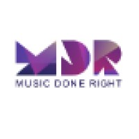 Music Done Right (MDR) logo, Music Done Right (MDR) contact details