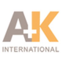 A K Intl logo, A K Intl contact details