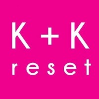 K+K RESET logo, K+K RESET contact details