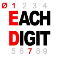 EACH DIGIT logo, EACH DIGIT contact details